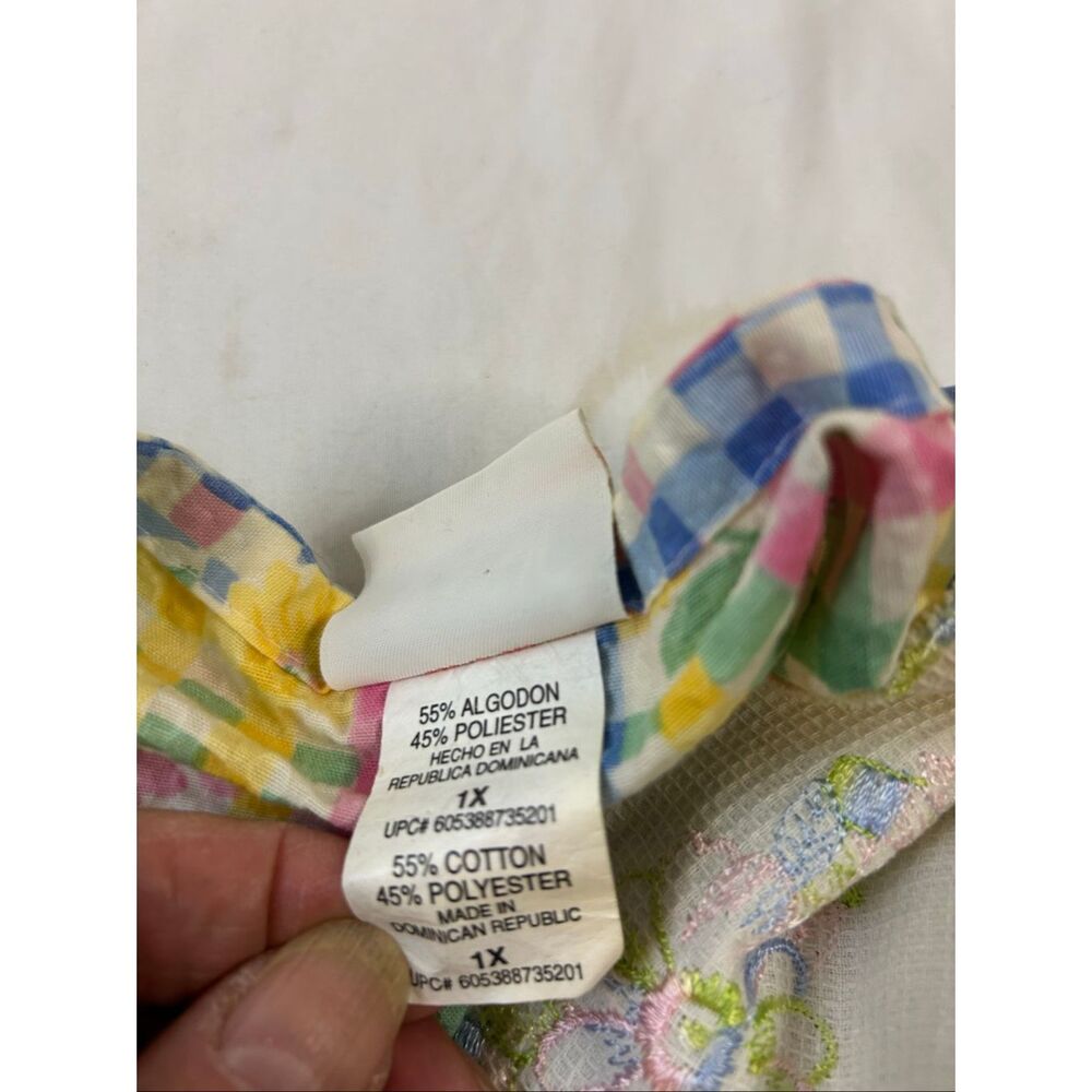 Simply Basic Granny Robe 1x Snap Buttons Front Po… - image 8